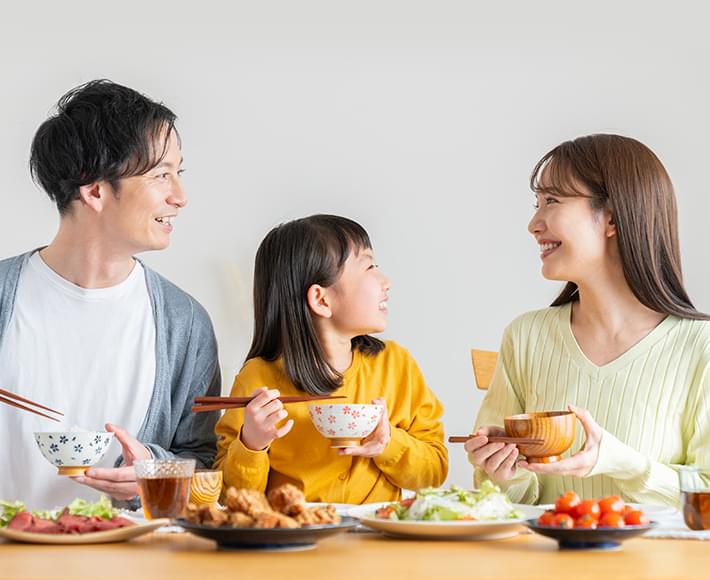 食べる幸せを一生モノに。